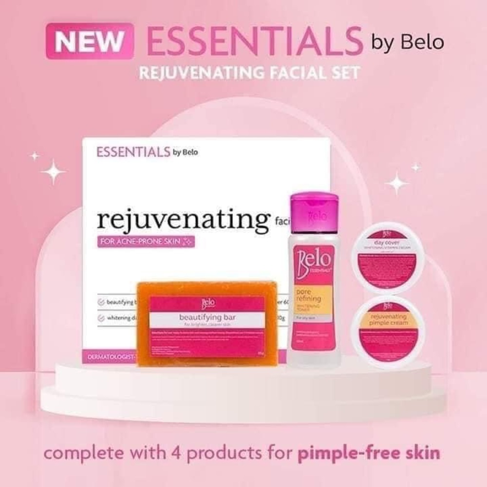 REJUVENATING FACIAL SET BY: BELO ESSENTIALS